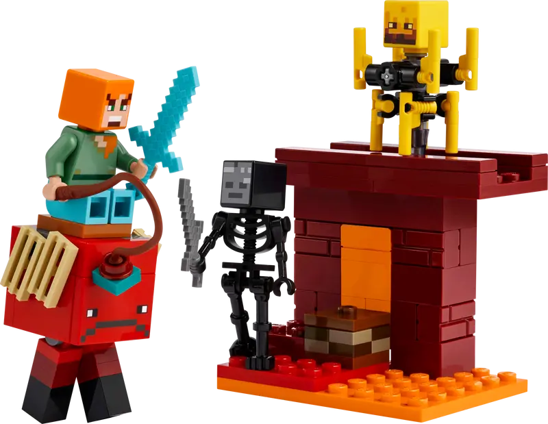 Lego Minecraft - The Nether Lava Battle 21266