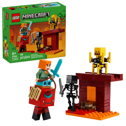 Lego Minecraft - The Nether Lava Battle 21266