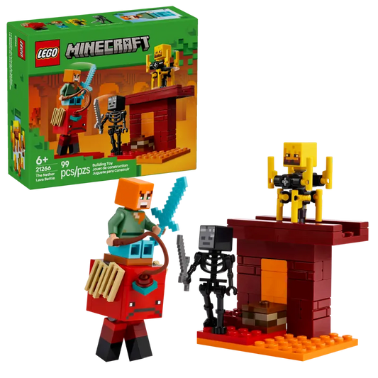 Lego Minecraft - The Nether Lava Battle 21266