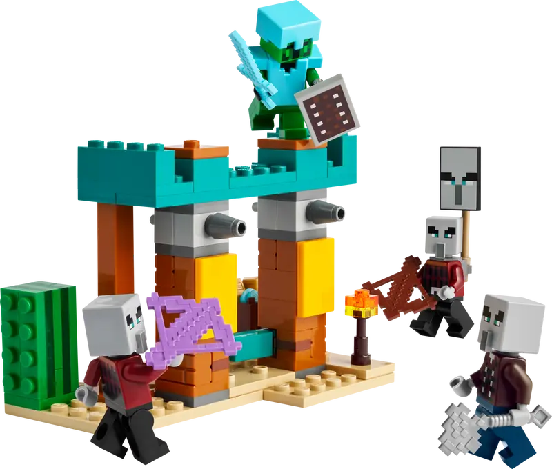 Lego Minecraft - The Illager Desert Patrol 21267