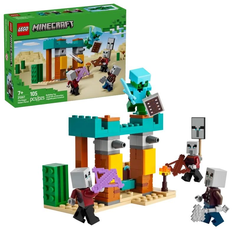 Lego Minecraft - The Illager Desert Patrol 21267