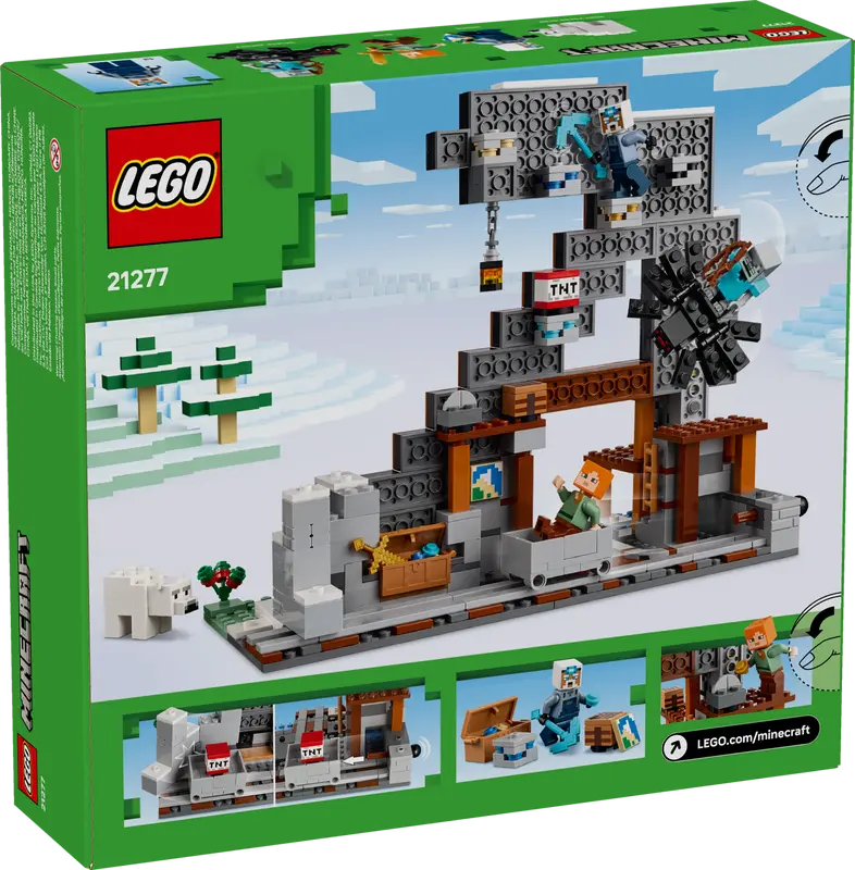 Lego Minecraft - The Pickaxe Mine 21277