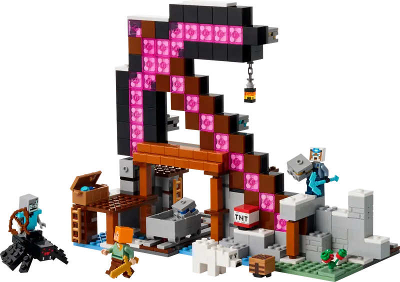 Lego Minecraft - The Pickaxe Mine 21277