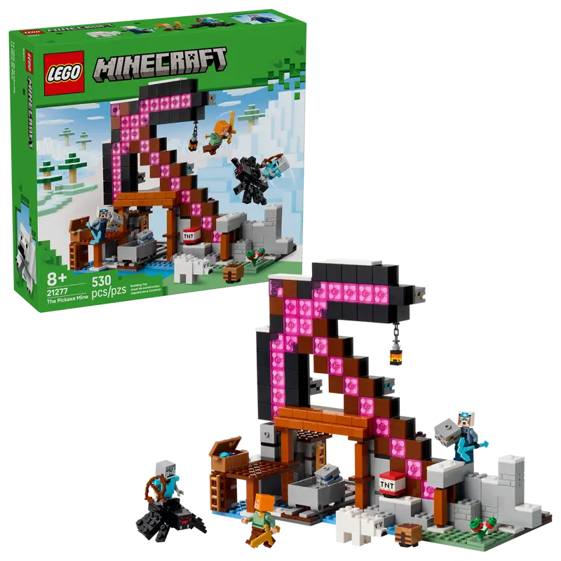 Lego Minecraft - The Pickaxe Mine 21277