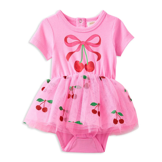 Milky - Cherry Tutu Dress Baby