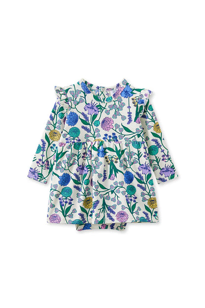 Milky - Spring Bouquet Baby Dress - Off White