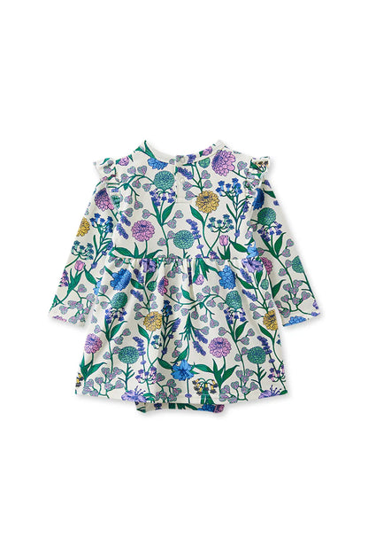Milky - Spring Bouquet Baby Dress - Off White