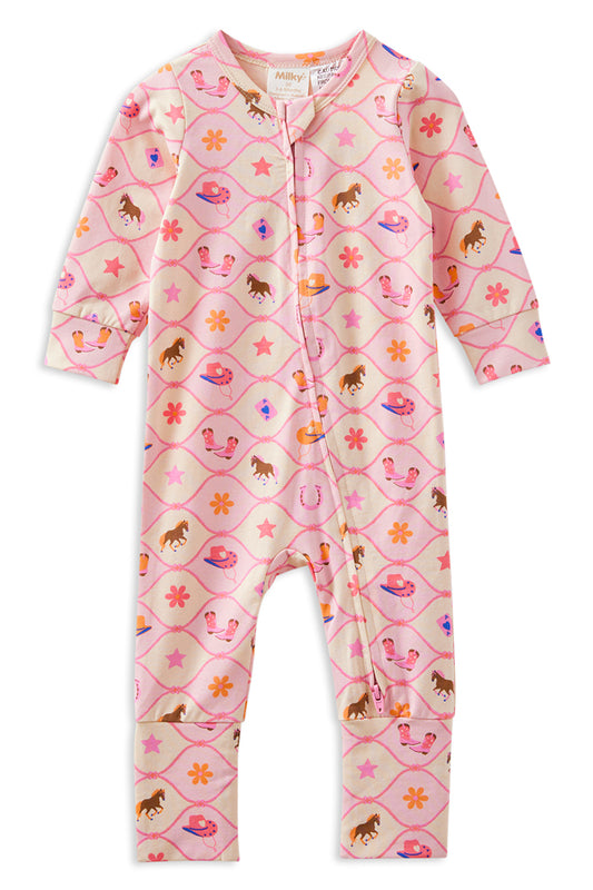Milky - Rodeo Dreams Zip Romper