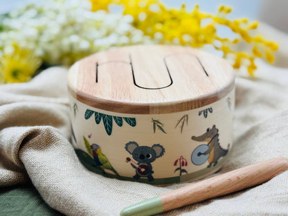 Onya Kids - Outback Beats (Wooden Drum with Australian Animals)