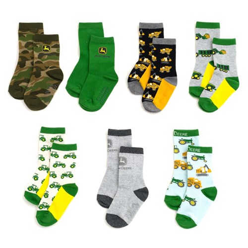 John Deere Kids Crew Socks