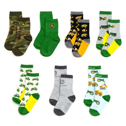 John Deere Kids Crew Socks