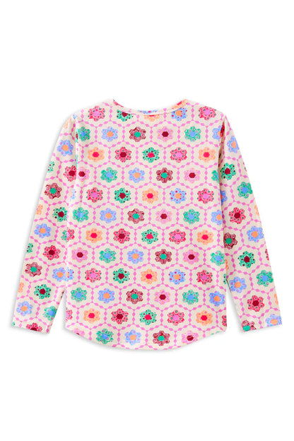Milky - Honeycomb Bloom Henley