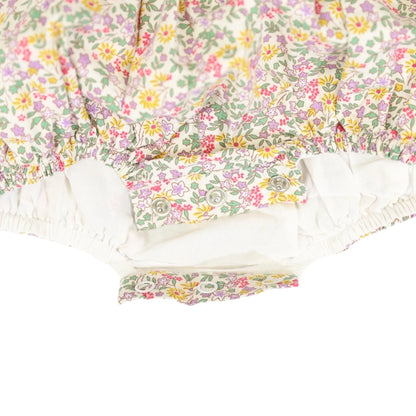 Korango - Floral Smocked Sunsuit Yellow Floral