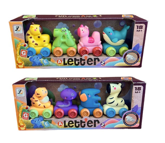 Animal Character Letter Train