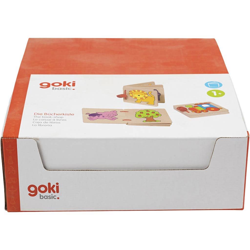 Goki - Wooden Picture Book