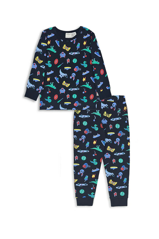 Milky - Playground Pjs - Midnight Blue