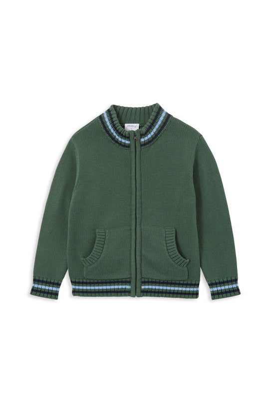 Milky - Urban Green Knit Jacket 8-12