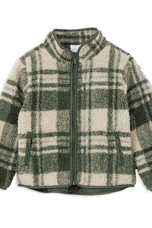 Check Sherpa Jacket