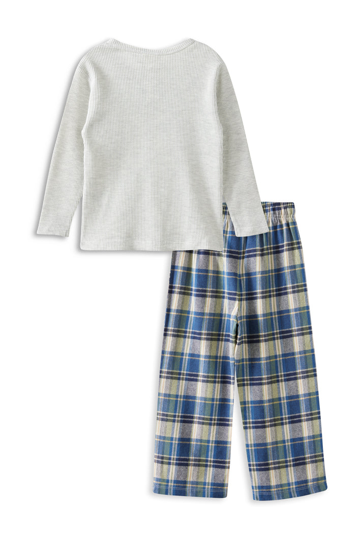 Chester Check PJ's - Navy