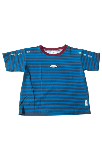 Poss & Soss - Ratbag Stripe Oversized Tee