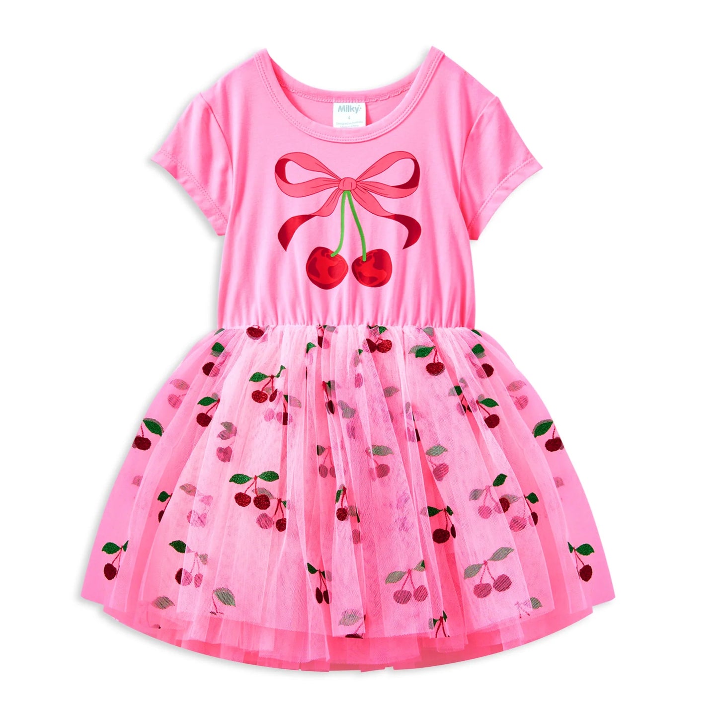 Milky - Cherry Tutu Dress