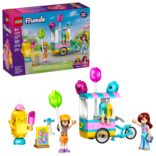 Lego Friends - Ice Cream & Balloon Stand