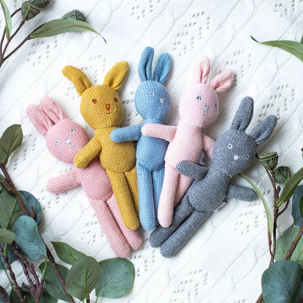 Emotion & Kids - Bunny Knitted Rattle