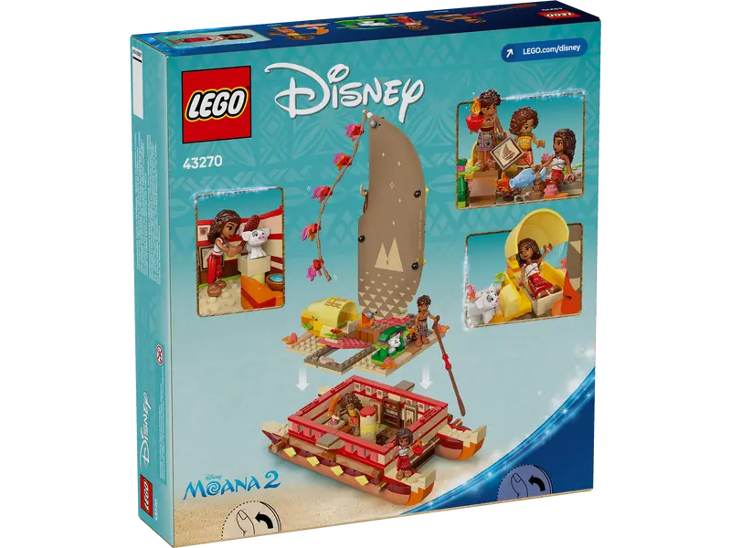 Lego Disney - Moana's Adventure Canoe 43270