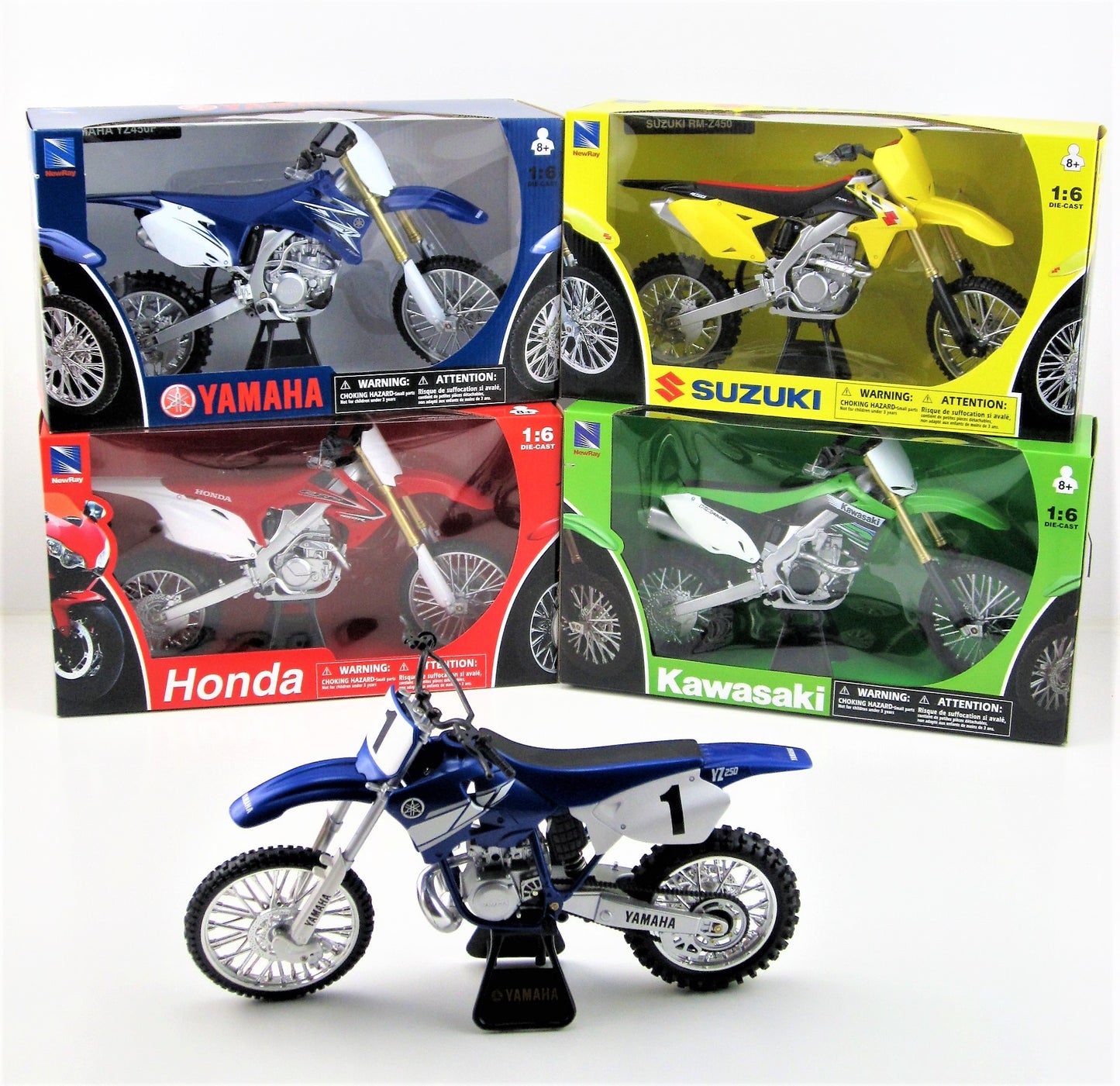 New Ray - Dirt Bikes 1:12