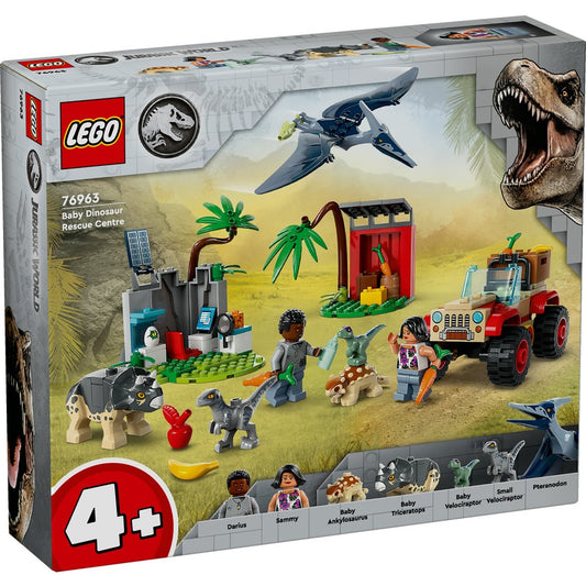 Lego Jurassic Park - Baby Dinosaur Rescue Center 76963