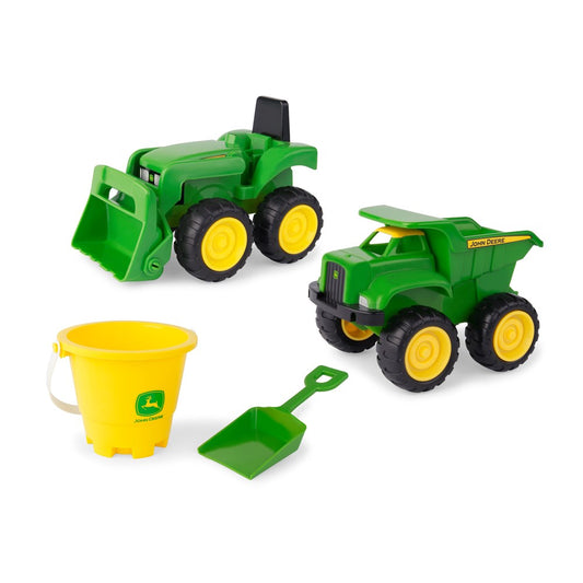 John Deere - Sand Pit Value Set with Bucket and Shovel 15cm