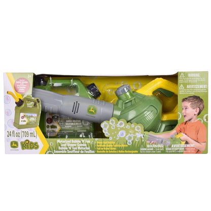 John Deere - Bubble 'N' Fun Leaf Blower & Jerry Can