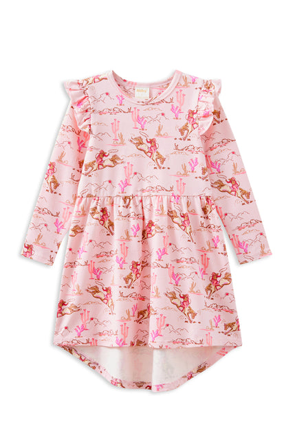 Milky Rowdy Rider Dress Lotus Pink