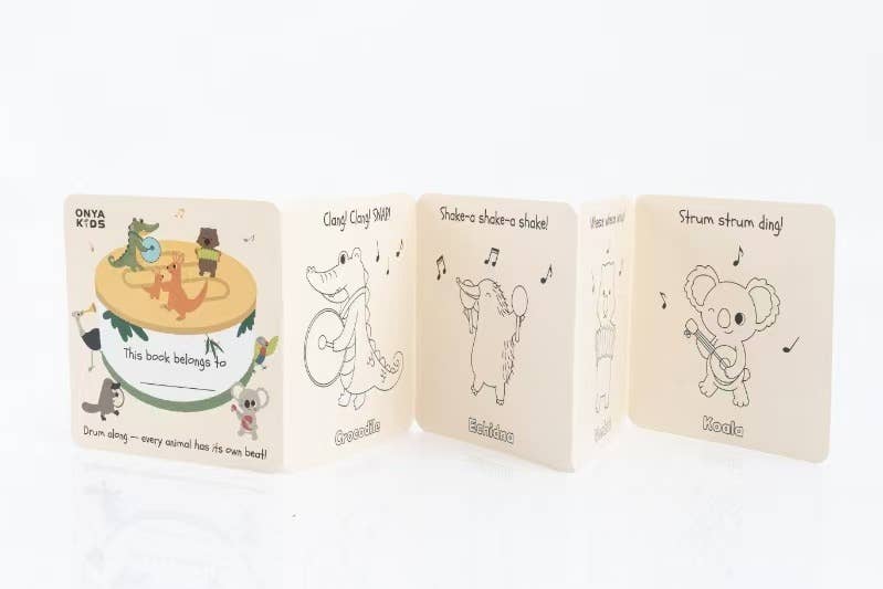 Onya Kids - Outback Beats (Wooden Drum with Australian Animals)