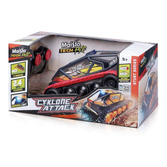 Maisto Tech - R/C Cyklone Attack with Rubber Treads 2.4 GHZ