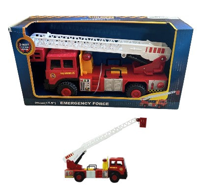 Steel Roder - Metal Red Fire Truck 11.5 Inch