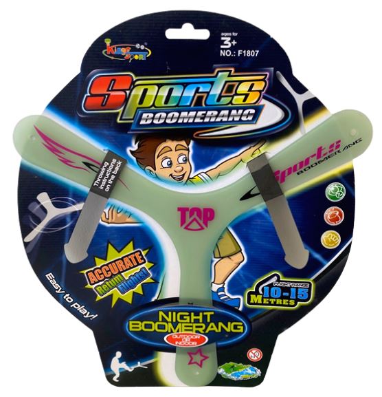 Glow in the Dark Boomerang