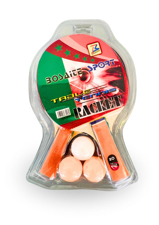Table Tennis Set - 2 Bats and 3 Balls