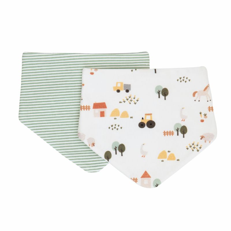 All4Ella - Bandana Bib - 2pk - Assorted