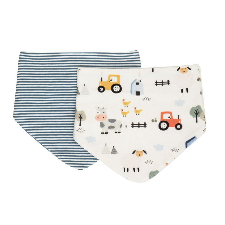 All4Ella - Bandana Bib - 2pk - Assorted