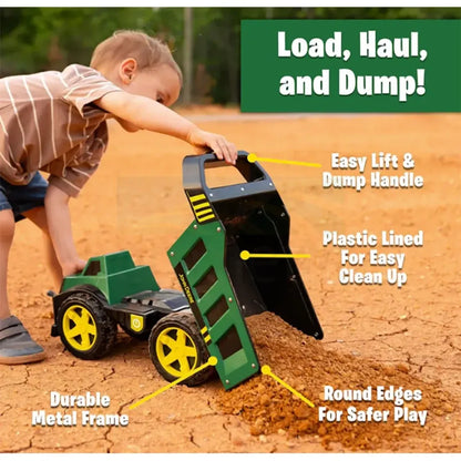 John Deere - 40cm Mega Steel Dump Truck with Lights & Sounds