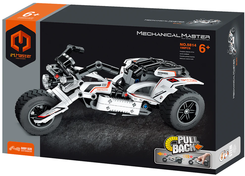 iM.Master - Pull Back Motorbike - 5814