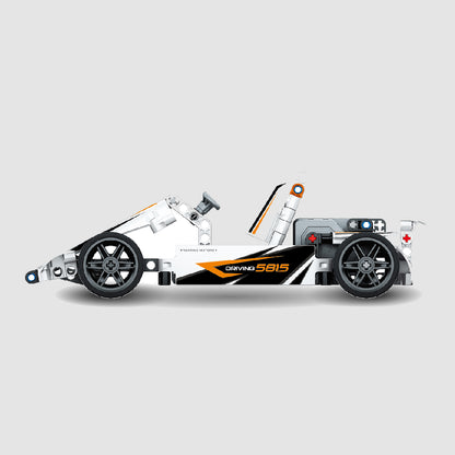 iM.Master - Pull Back Racing Car White
