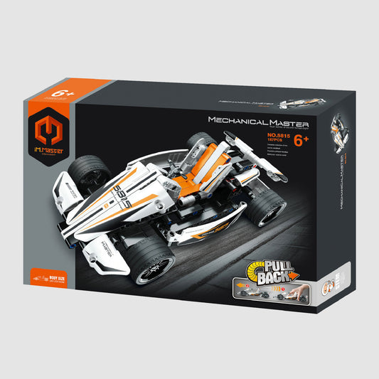 iM.Master - Pull Back Racing Car White