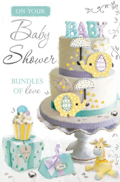 Baby Shower Card - Elegance