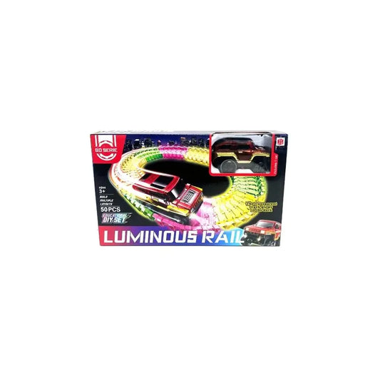 Luminous Rail 50pc Set with Car