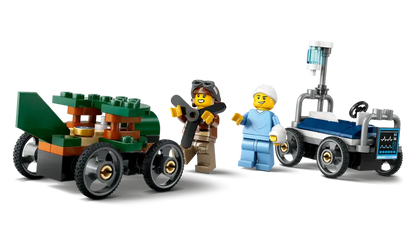 Lego City - Airplane vs. Hospital Bed Race Car Pack 60458