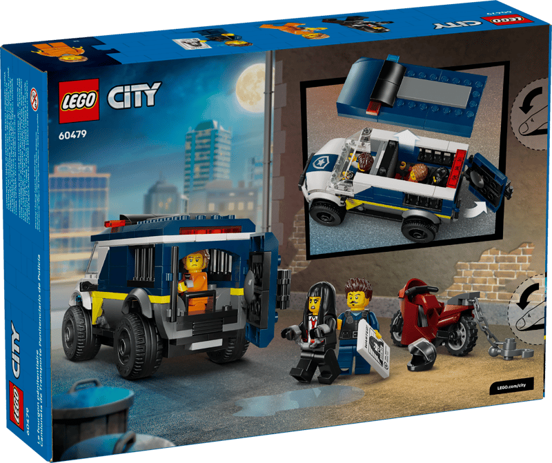 Lego City -  Police Prisoner Transport Van 60479