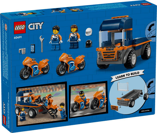 Lego City -  Motorcycle Transporter