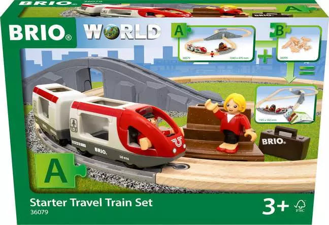 Brio - Starter Travel Train Set 22pc